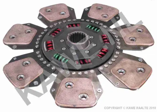Disc ambreiaj ceramica (350mm; 7) potrivit MERCEDES UNIMOG, 1000 OM353.949-OM382.950 03.76-