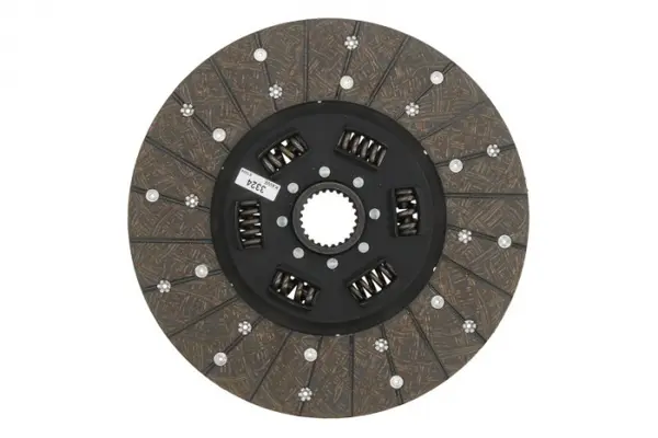Disc ambreiaj organic (280mm) profil complet potrivit DEUTZ FAHR AGROCOMPACT, AGROCOMPACT F, AGROLUX, AGROPLUS; HUERLIMANN H, XA, XF, XN, XS; LAMBORGHINI AGILE, C 1000.3-F3L913