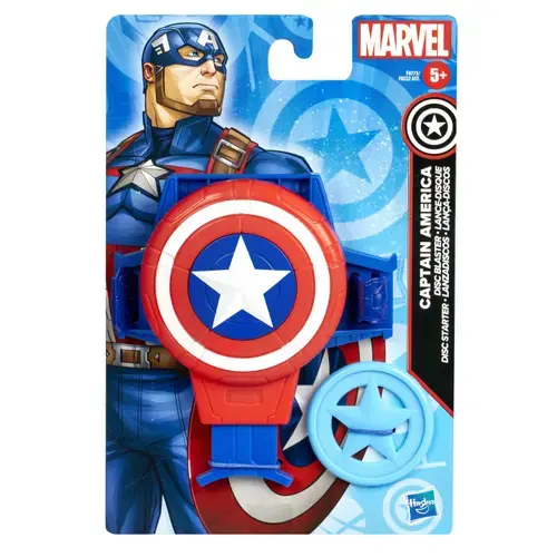 Disc blaster Capitanul America (Rosu/Albastru)