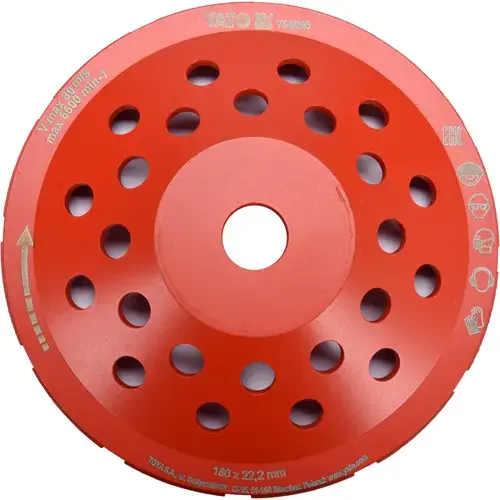 Disc Cupa Diamantat YATO YT-60323, 180mm, M14