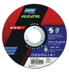 Disc debitare metal A60R 115x1x22mm Norton