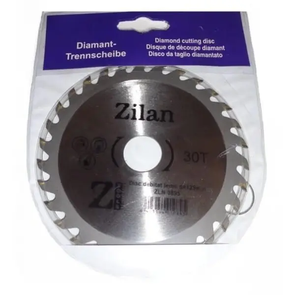 Disc Debitat Lemn, 30 Dinti, 125 mm