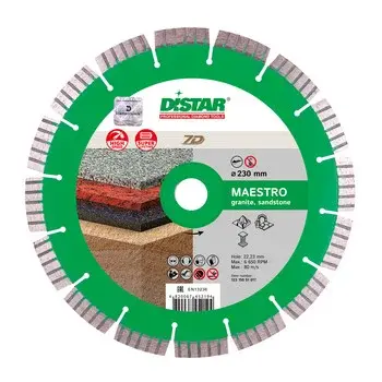 Disc diamant 1A1RSS C3-W 230x2,6 1,8x12x22,23-16 Maestro