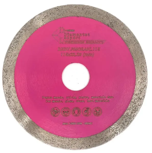 Disc Diamantat pt. Mozaic, Sticla 115x22.2 (mm) Super Premium - DXDY.PMOSAIC.115