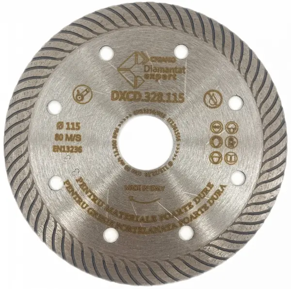 Disc DiamantatExpert pt. Portelan dur, Placi ceramice dure 115x22.2 (mm) Ultra Premium - DXCD.CD.328.115