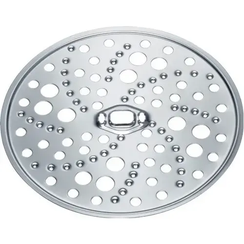 Disc din otel inoxidabil pentru razuire grosiera,compatibil cu robotii de bucatarie Bosch MUM4/MUM5