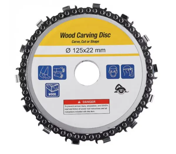 Disc flex lemn cu lant drujba polizor unghiular 125 x 22 diametru 5'' MX457