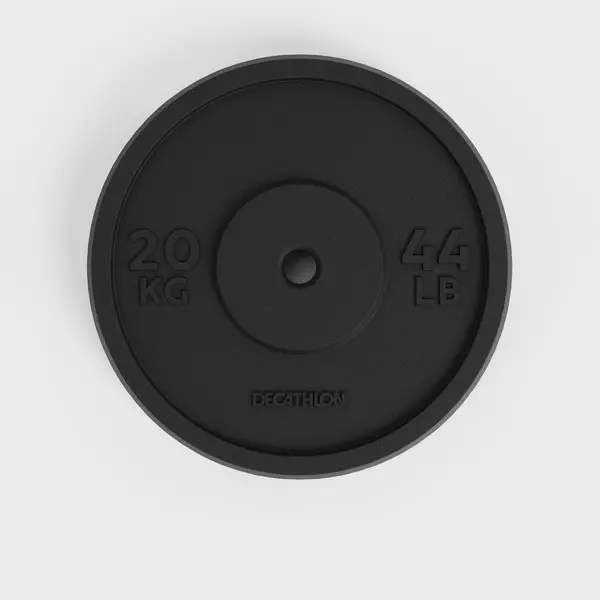 Disc fontă parțial reciclată Bodybuilding 20 kg 28 mm