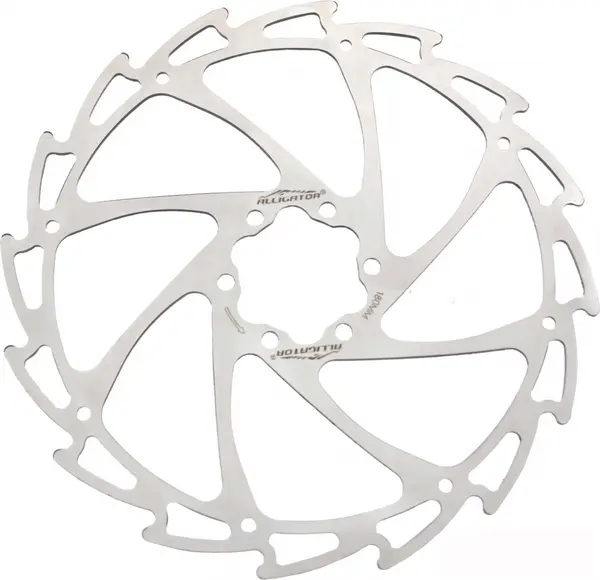 Disc Frana Alligator Wind Cutter Otel IS6 160mm 95gr Argintiu