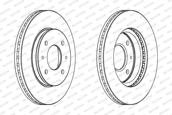 Disc frana FERODO PREMIER DDF391