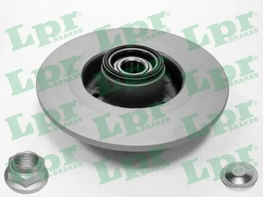 Disc frana LPR HUB BRAKE DISC LINE - FULL COATED R1004PRCA