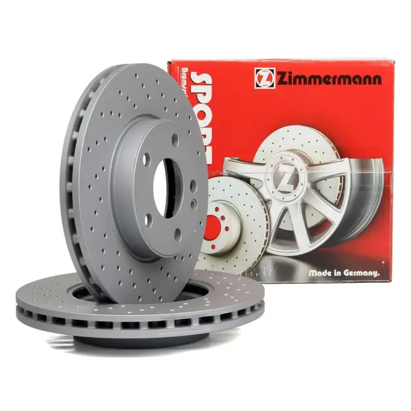Disc Frana Perforat Fata Zimmermann Sport Porsche Macan 95B 2014 100.3356.52