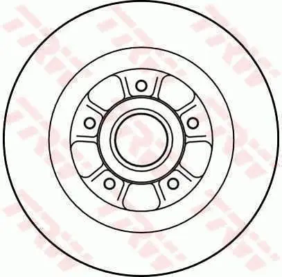 Disc frana QWP WBD332