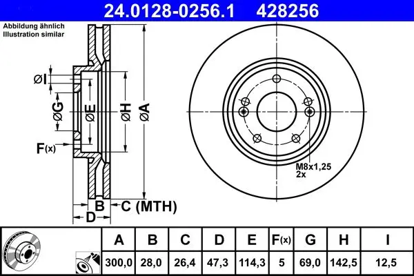 Disc frana QWP WBD577