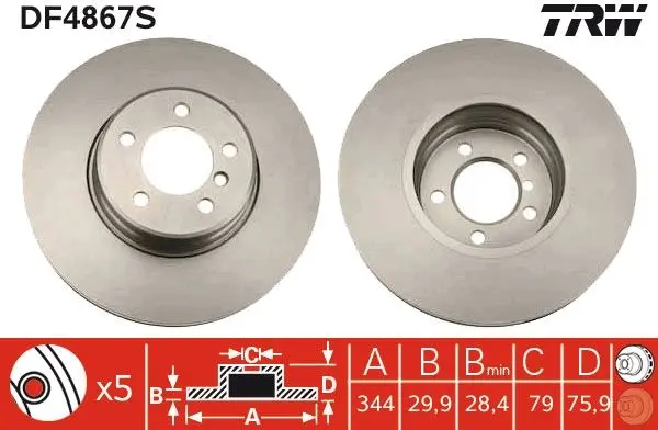 Disc frana QWP WBD649