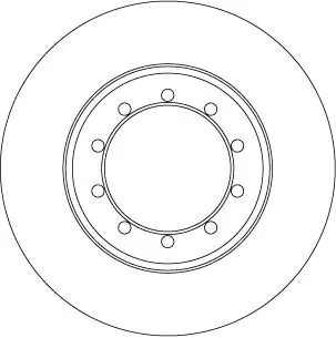 Disc frana TRW DF6711