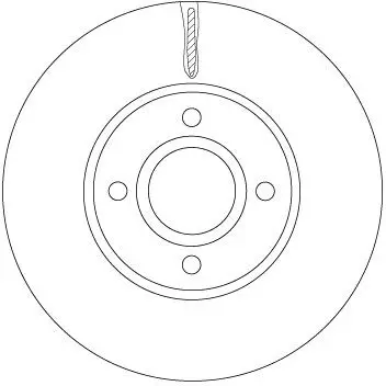 Disc frana TRW DF6898