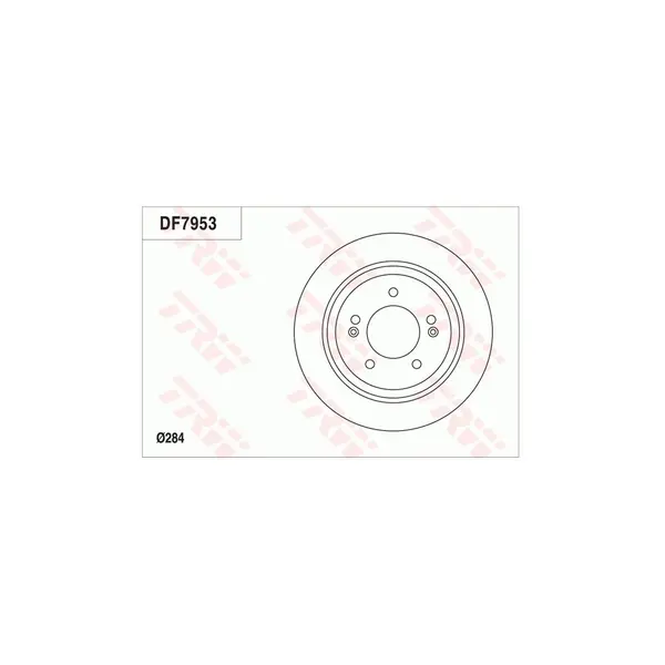 Disc frana TRW DF7953