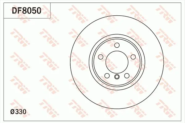 Disc frana TRW DF8050