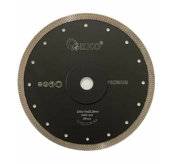 Disc taiere 230 x 22.23mm pentru taiat gresie faianta piatra premium negru