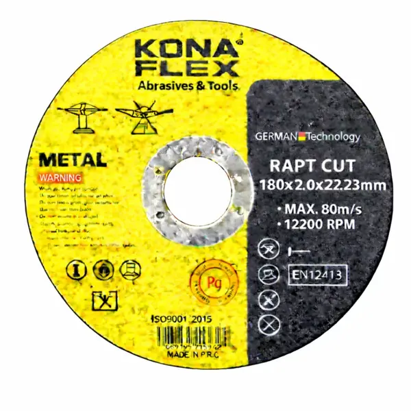Disc Taiere Inox si Metal T41,180mm x 2.0mm x 22.23mm – disc plat