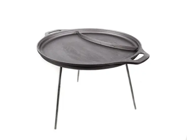 Disc Turnat Fonta Gratar cu 3 Picioare 50cm