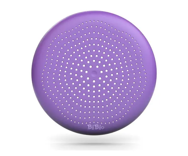 Disc zburator FliBi cu sita pentru joaca in aer liber, Violet, BiBio