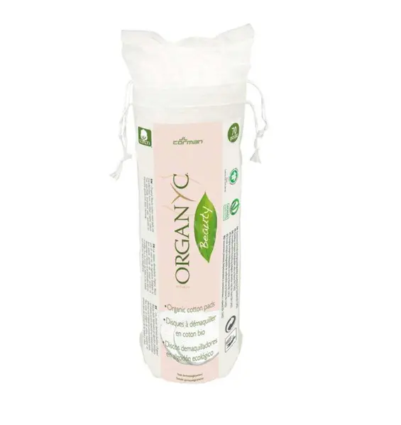 Dischete demachiante din bumbac organic 70 buc