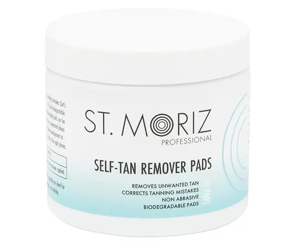 Dischete pentru indepartarea bronzului Self-Tan Remover Pads, 60 bucati, St. Moriz