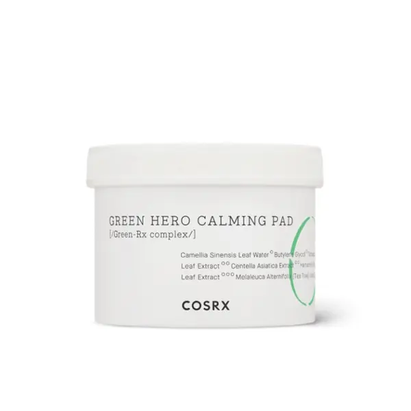 Dischete umede cu efect calmant si complex Green-R, 70 bucati, Cosrx