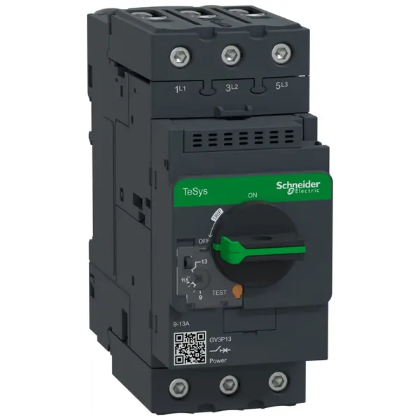 Disjunctor Motor Schneider Tip GV3P13 13 A - 3 Poli 3D - Unit. Decl. Magnetica