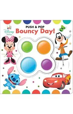 Disney Baby: Bouncy Day! Push & Pop - Pi Kids