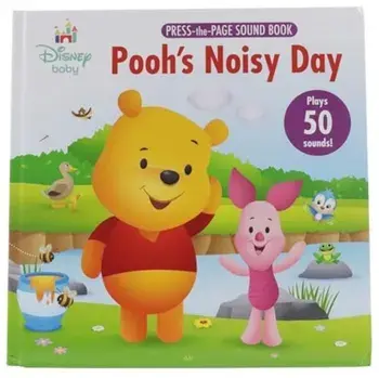 Disney Baby Poohs Noisy Day Press The Page Sound Book, Hardback/P I Kids