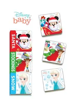 Disney Baby Santa, Stockings, Snow - Disney Books