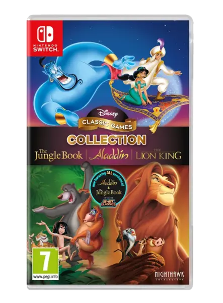 Disney Classic Games Collection The Jungle Book, Aladdin & The Lion King Nintendo Switch|PlayStation 4