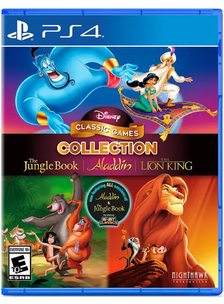 Disney Classic Games Collection The Jungle Book, Aladdin &The Lion King Плейстейшън 4