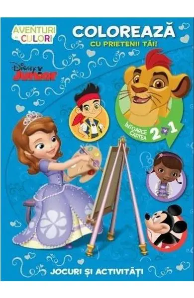 Disney - Coloreaza cu prietenii tai!