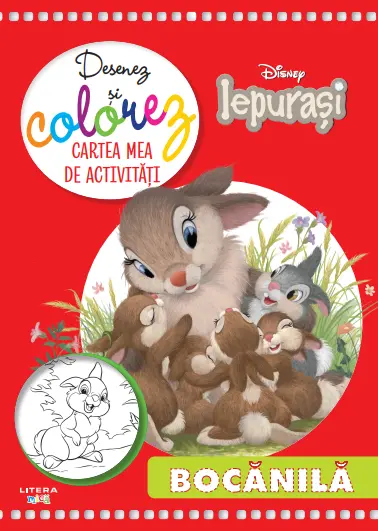Disney. Iepurasi. Desenez si colorez. Cartea mea de activitati