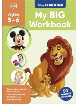 Disney Learning Big Workbook Ages 5-6 (Year 1), Paperback/DK