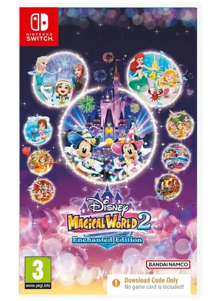 Disney Magical World 2 Enchanted Edition Code In Box Nintendo Switch