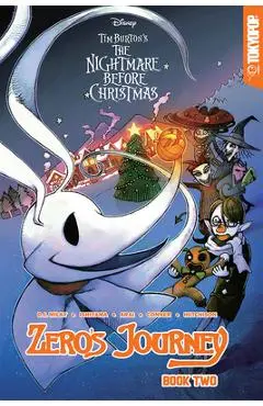 Disney Manga: Tim Burton's the Nightmare Before Christmas - Zero's Journey Graphic Novel Book 2 - D. J. Milky
