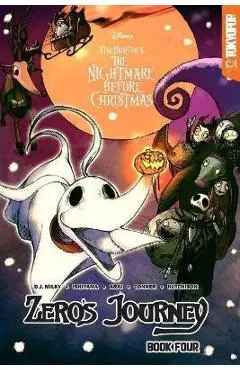 Disney Manga: Tim Burton's the Nightmare Before Christmas -- Zero's Journey Graphic Novel Book 4 (Official Full-Color Graphic Novel, Collects Single C - D. J. Milky