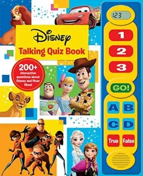 Disney Pixar Talking Quiz Book, Hardback/***