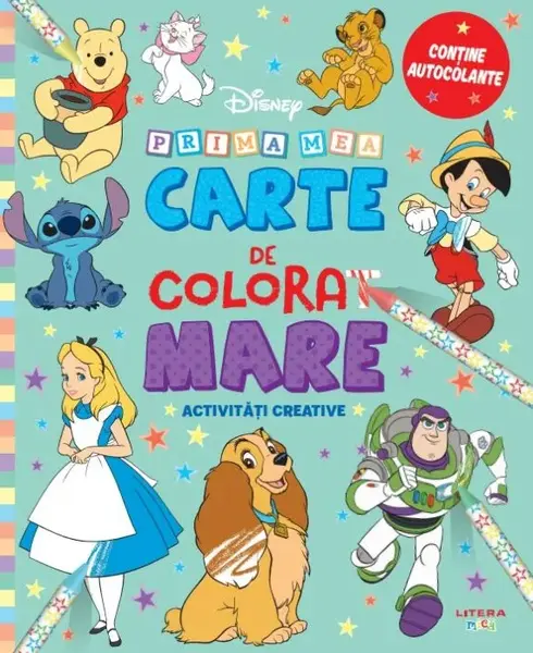 Disney. Prima mea carte de colorat mare