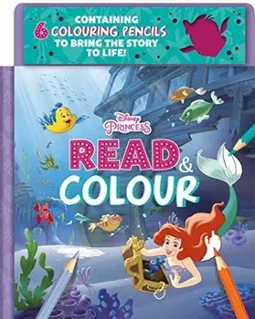 Disney Princess Ariel: Read & Colour, Hardback/Igloo Books