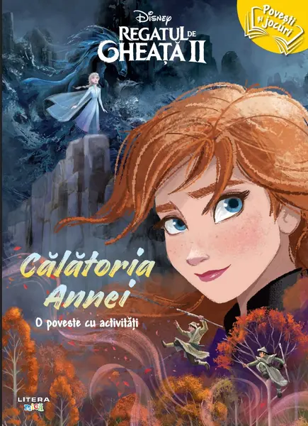 Disney. Regatul de gheata II. Calatoria Annei. O poveste cu activitati
