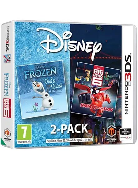 Disney's Frozen Big Hero 6 Double Pack ND Нинтендо DS