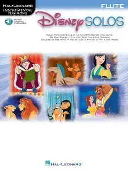 Disney Solos for Flute: Play Along with a Full Symphony Orchestra! 'With CD', Paperback/Hal Leonard Publishing Corporation