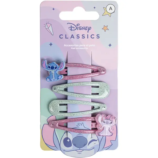 Disney Stitch Hair Accessories agrafe de par pentru copii 4 buc