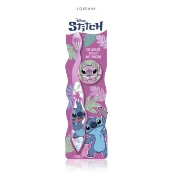 Disney Stitch Toothbrush with Cap perie de dinti pentru copii